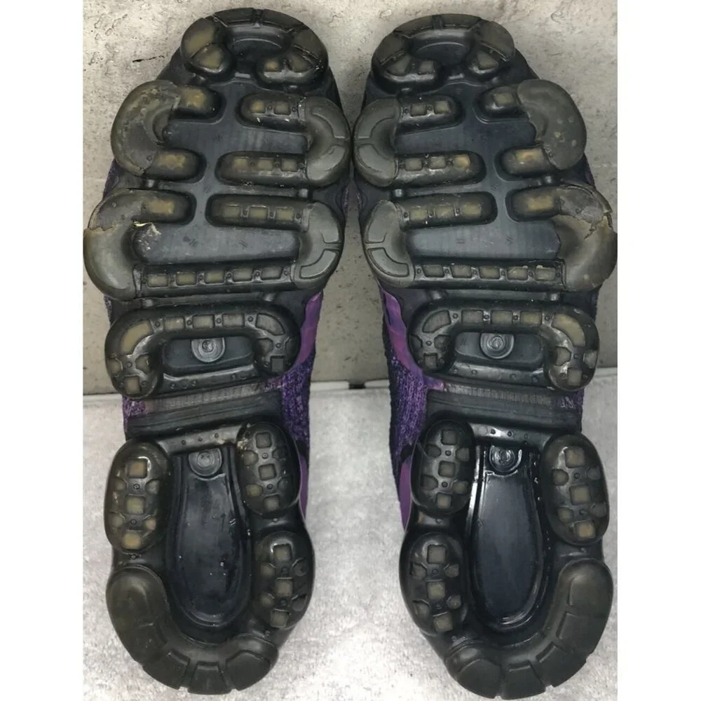 Nike Air VaporMax Flyknit 2 Night Purple Mens Running Shoes 942842-013 Size 10 - Picture 7 of 11